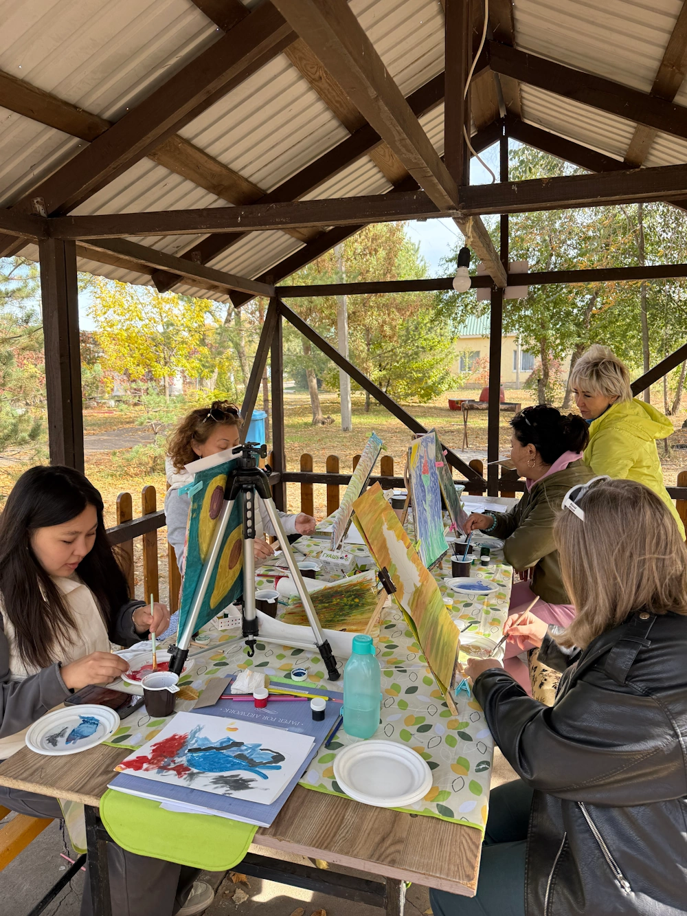 Пленэр и творческий ретрит художественной студии ПАЛИТРА